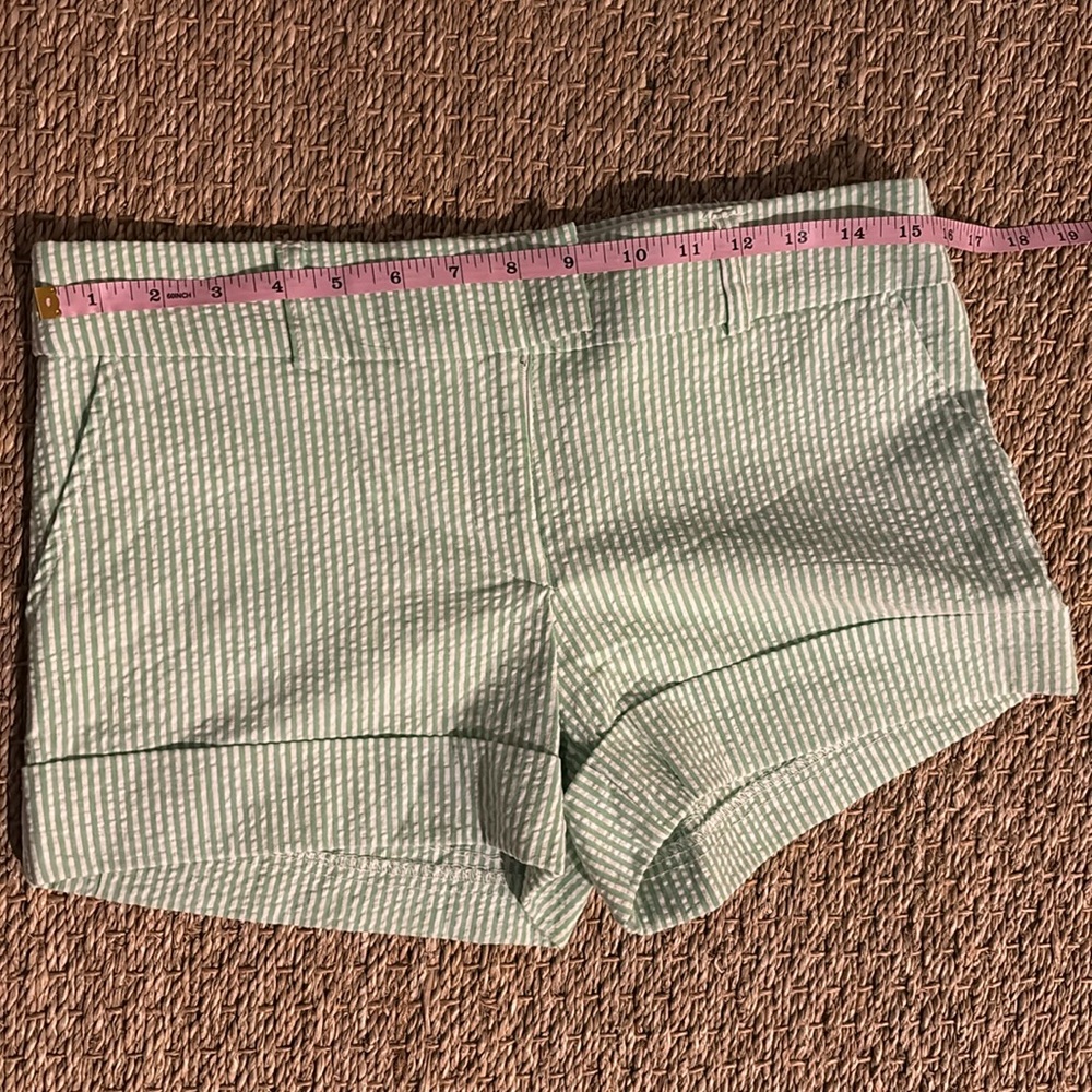 AQUA | Vintage Seersucker Shorts - Picture 9 of 9